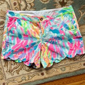 NWT Lilly Pulitzer size 8 Buttercup Shorts in Sparkling Sands
